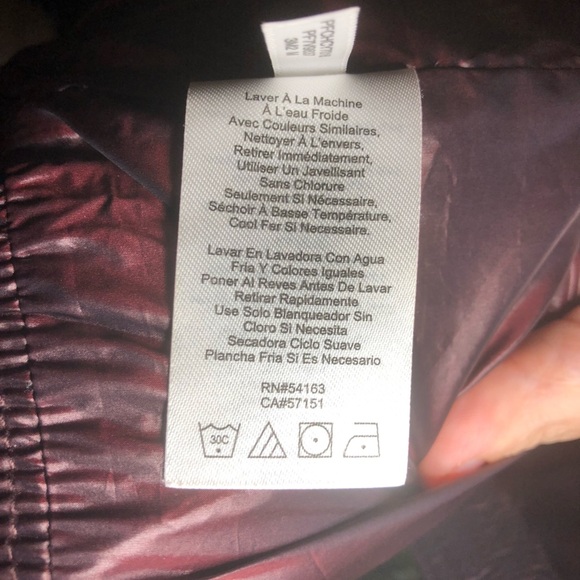 Calvin Klein Brown/dark purple Quilted Zip-Up Vest - Picture 11 of 16